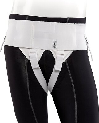 Bell-Horn Deluxe Hernia Guard Left, Right or Double Medium - Inguinal Hernia