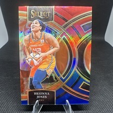 2024 Panini Select WNBA Brionna Jones #192 Sun, Red and Blue Prizm /399