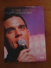 DVD  ROBBIE WILLIAMS LIVE AT THE ALBERT  ** MUST SEE ****