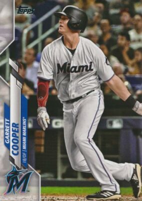 2020 Topps #247 GARRETT COOPER - Miami Marlins