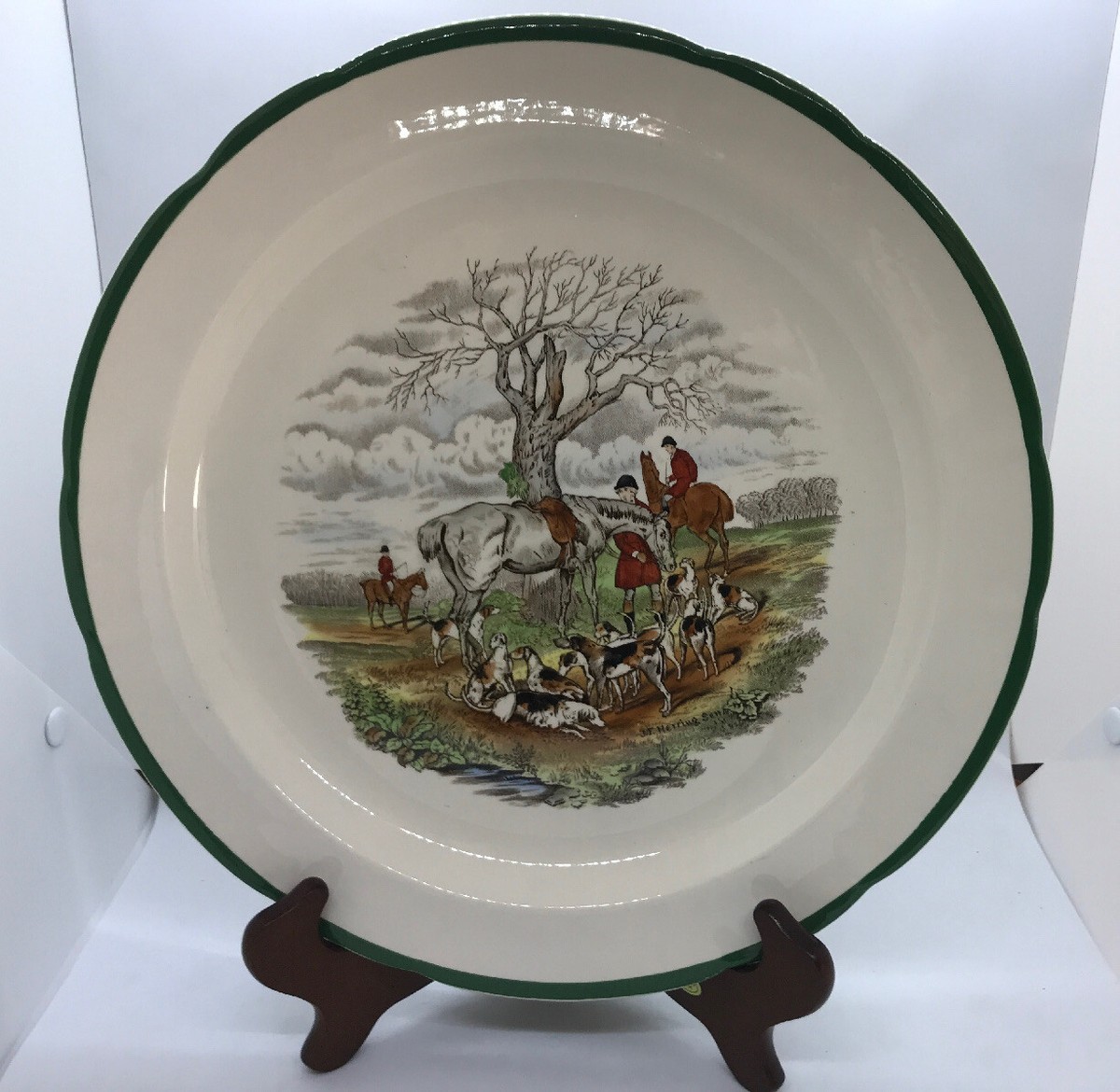 Vintage Spode Herring Hunt 