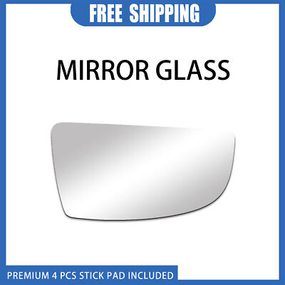 Mirror Glass Replace Fits 2016-2021 Ford Transit-150 Right Side Convex Adhesive