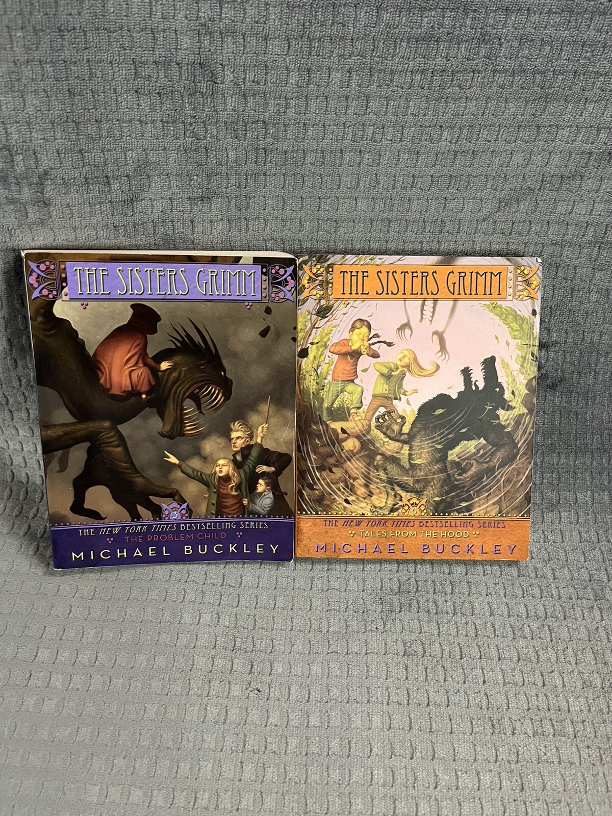 The Sisters Grimm Series Set of 2 Books The Problem Child & Tales From ...