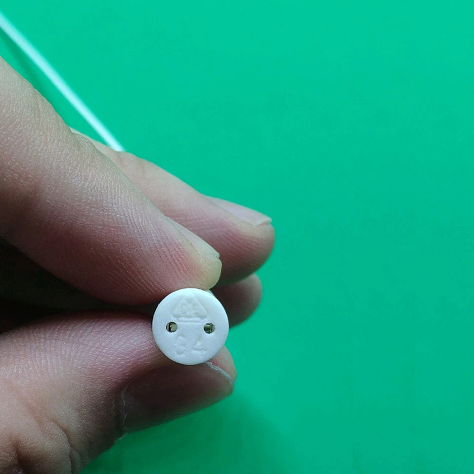 10pcs Crystal Lamp Holder Holder Socket LED/G4/Bulb Plug Lighting Base w/Wire - Image 3 of 4