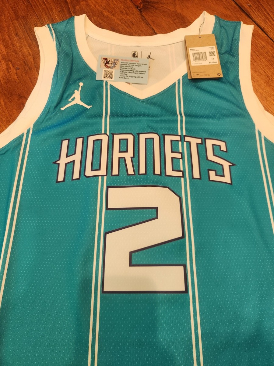 Nike Jordan Charlotte Hornets Lamelo Ball #2 Swingman Jersey Men's