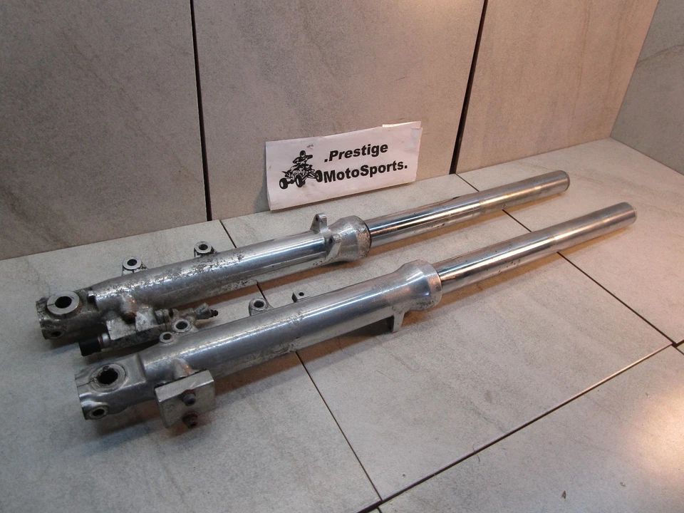 HORQUILLAS DELANTERAS RECTAS! 84-85 yamaha fj1100 fj 1100 suspensión tubo izquierdo derecho Foto 2 de 4