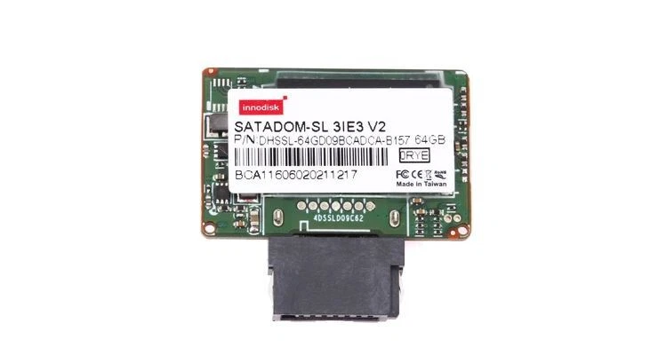 Innodisk 64GB SATA 6Gb/s SATADOM-SL 3IE3 V2 Flash Modul DHSSL-64GD09BCADCA-B157