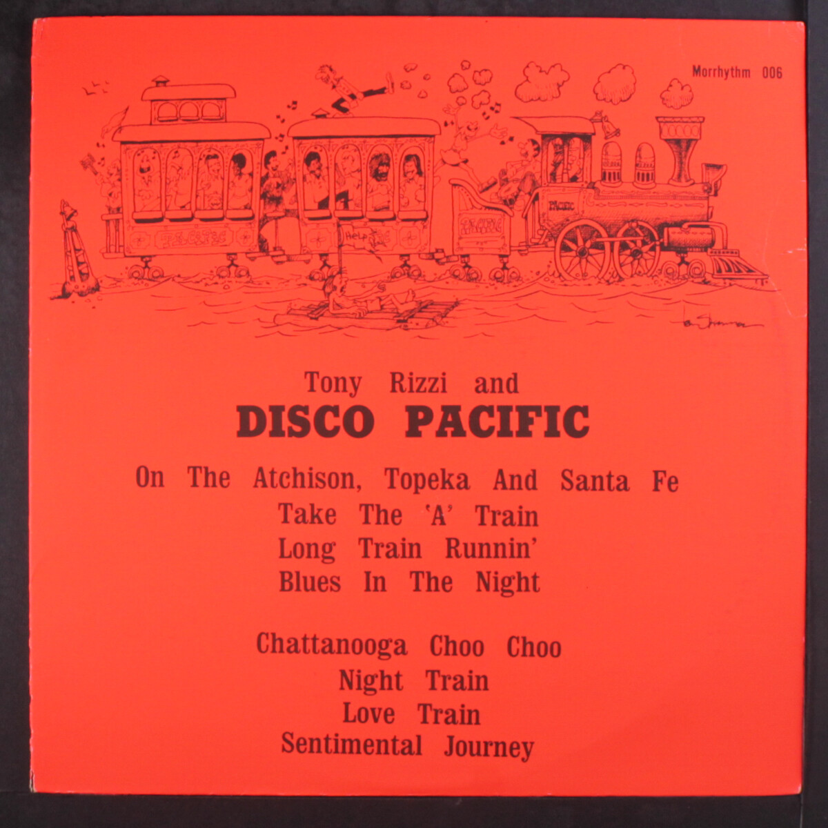 TONY RIZZI & DISCO PACIFIC: disco pacific MORRHYTHM 12