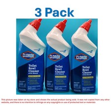 Toilet Bowl Cleaner with Bleach- 24 oz Pack of 3 