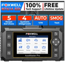 FOXWELL NT614 Elite OBD2 ABS SRS Engine TCM Diagnostic Scanner ABS Bleeding EPB