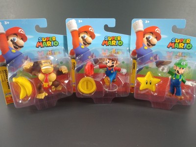 Super Mario 2.5'' Figures Jakks 2021 (Mario, Luigi and Donkey Kong)