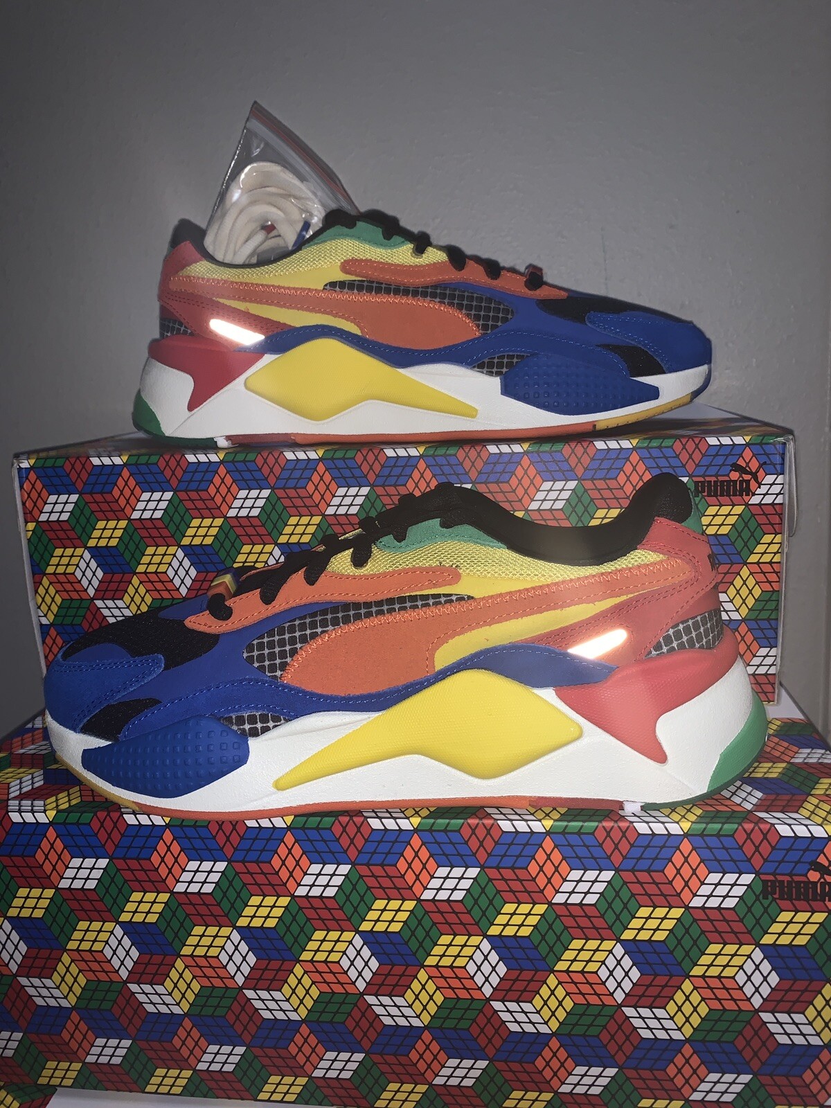 puma water cube series grey