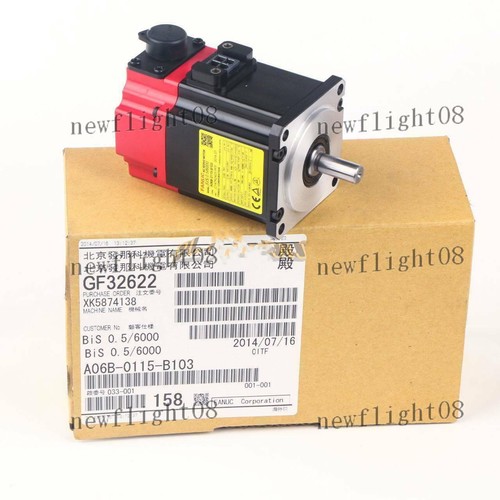 New In Box FANUC A06B-0115-B103 Servo Motor Free Tariffs