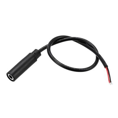 2pcs 3.5mm Female Jack to Bare Wire TS 2 Pole Mono 1/8'' Audio Cable 0.25m