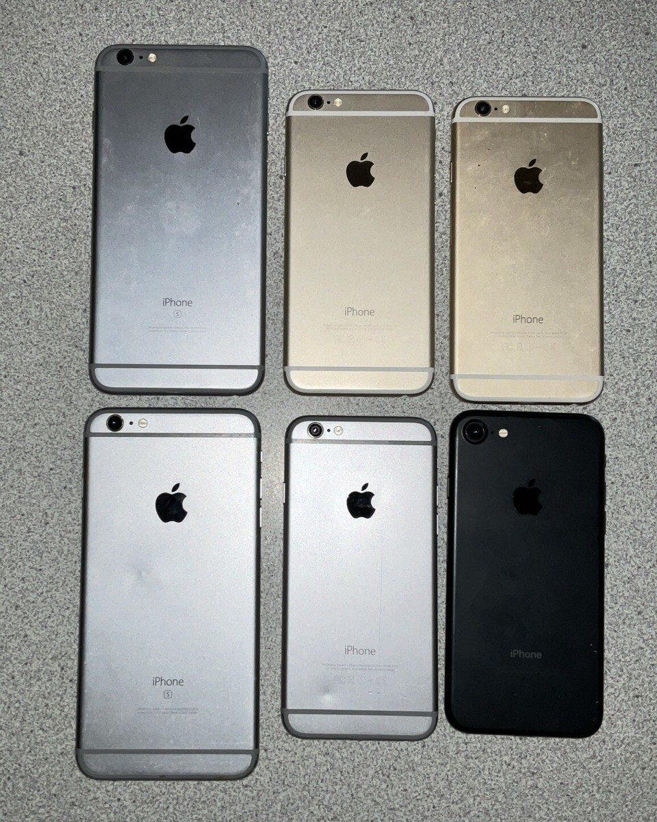 iPhone11 8 7 6s 5s 画面ひび割れ 6台セット 6 broken iPhones for parts | eBay