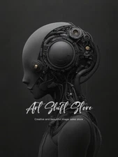 Photo Digital Product Wallpaper Image Picture Background for a print Cyber Art