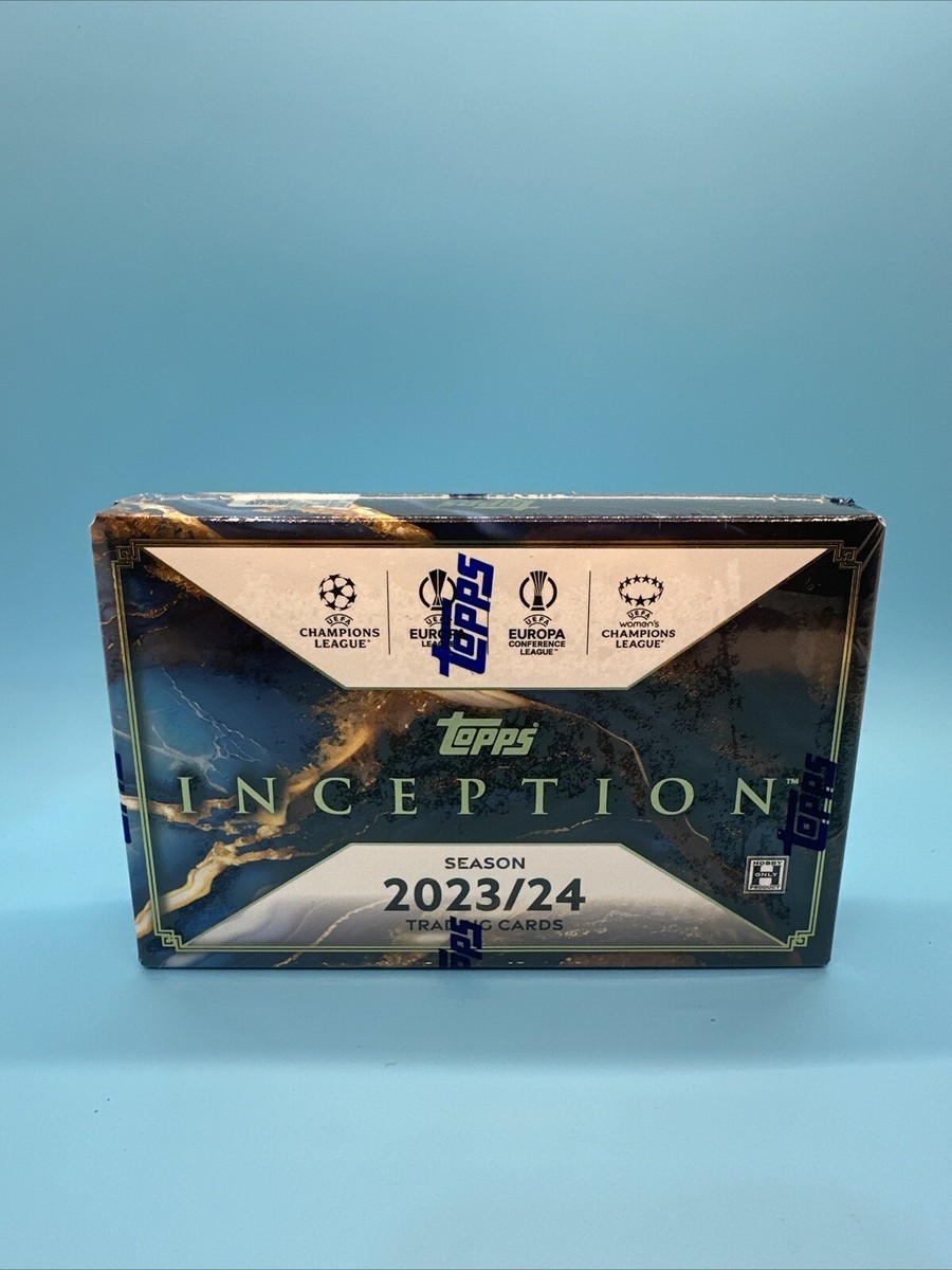 Topps Inception UEFA CLUB COMPETITIONS 2023-24 UCC Sealed Box USA 