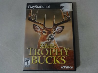 Cabela's Trophy Bucks Sony Playstation 2 PS2 Game No Manual Free Ship