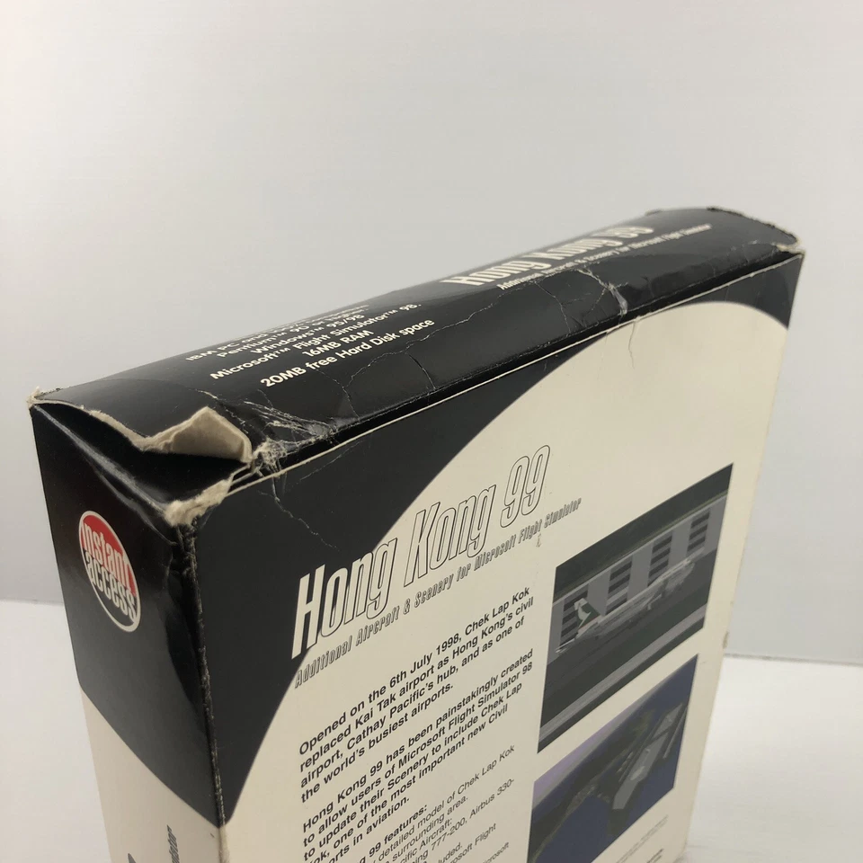 Hong Kong 99 Additional Scenery For Microsoft Flight Simulator Big Box Pc Game - Image 3 of 4
