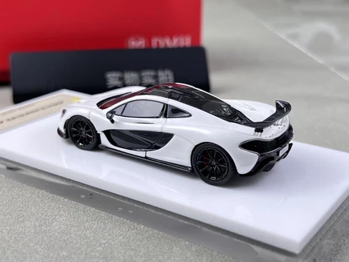 DMH 1:64 weiß P1 Super Racing Sports Diecast Resin Auto Modell Sammlung - Bild 7 von 7