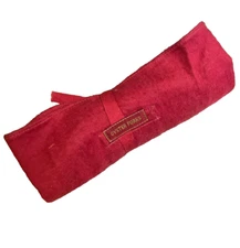 VTG Shreve & Co San Francisco Anti Tarnish Roll Silver OYSTER FORKS RED 15 X 19