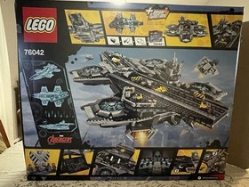 LEGO Marvel: The SHIELD Helicarrier (76042) 100% Complete w/Box Adult Owned