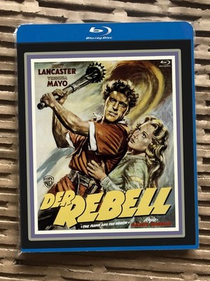 DER REBELL Burt Lancaster BLU-RAY Virginia Mayo DEUTSCH The Flame and the Arrow