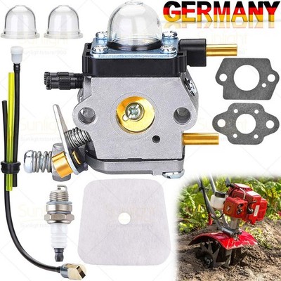 Vergaser für 2-Takt Mantis 7222 7225 7230 7234 Gartenfräse C1U-K54A 12520013123