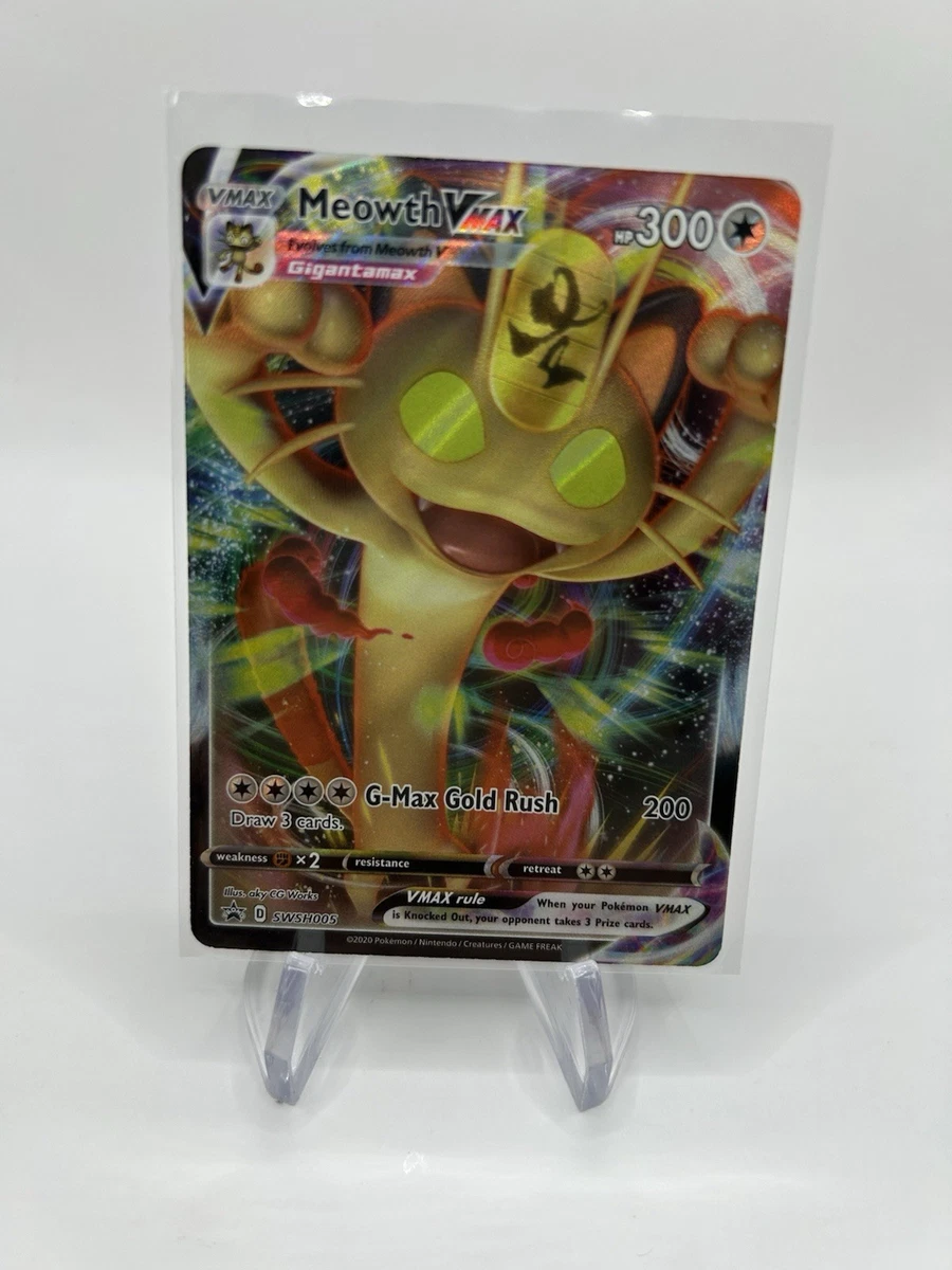 Meowth VMAX Pokémon TCG Cards for sale | eBay