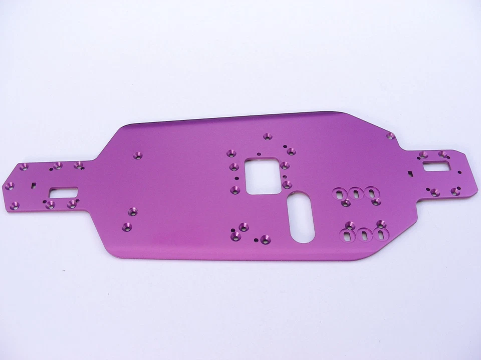 HPI Nitro RS4-3 Type SS RTR EVO 73913 2.5mm 6065 Purple Aluminum Chassis NEW NIP - Image 4 of 4