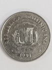 1991 Dominican Republic 25 Centavos Coin Republica Dominica Veinticinco — photo 1