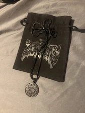 SUPER RARE! Flatbush Zombies FBZ Circle Chain/Necklace in Forever Noir