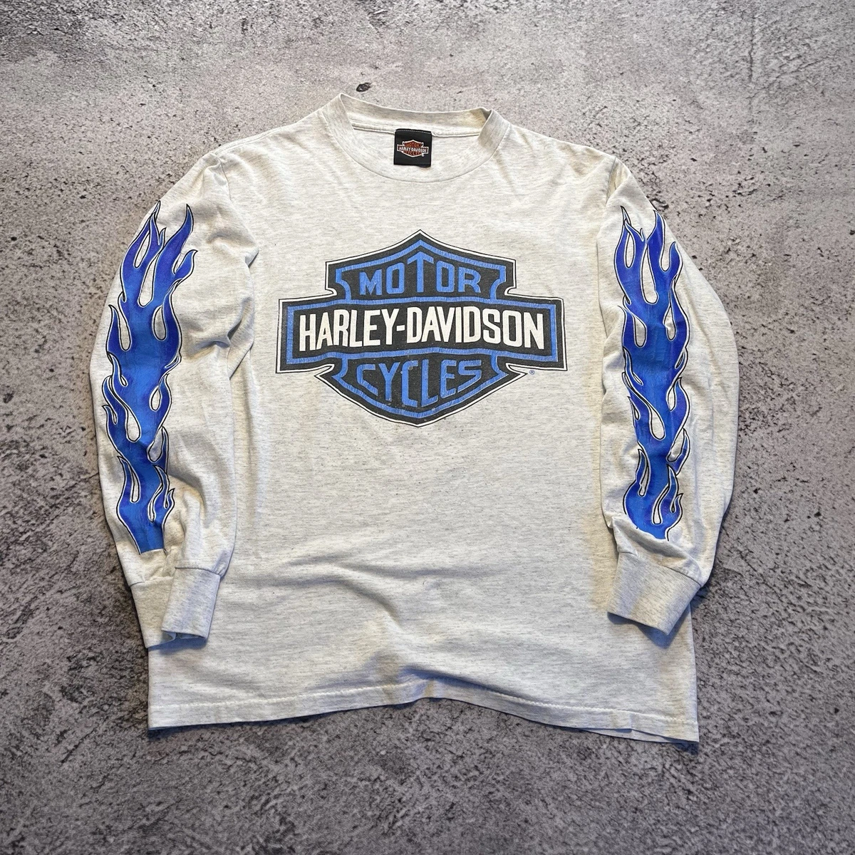 Harley-Davidson Long Sleeve Vintage T-Shirts for Men for sale - eBay