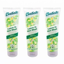 3-pk New Batiste Smooth Leave-In Hair Mask Hair Treatment Seals Split Ends 4.3oz