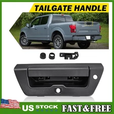 Rear View Camera Backup Tailgate Handle w/ Hole Fit for Ford F150 2015 2016 2017