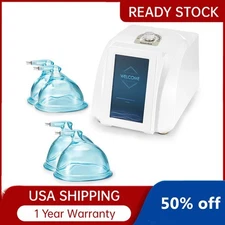 Portable Cupping Butt Enhancer Machine Strong Suction 73kPa 4 Ergonomic Cups US