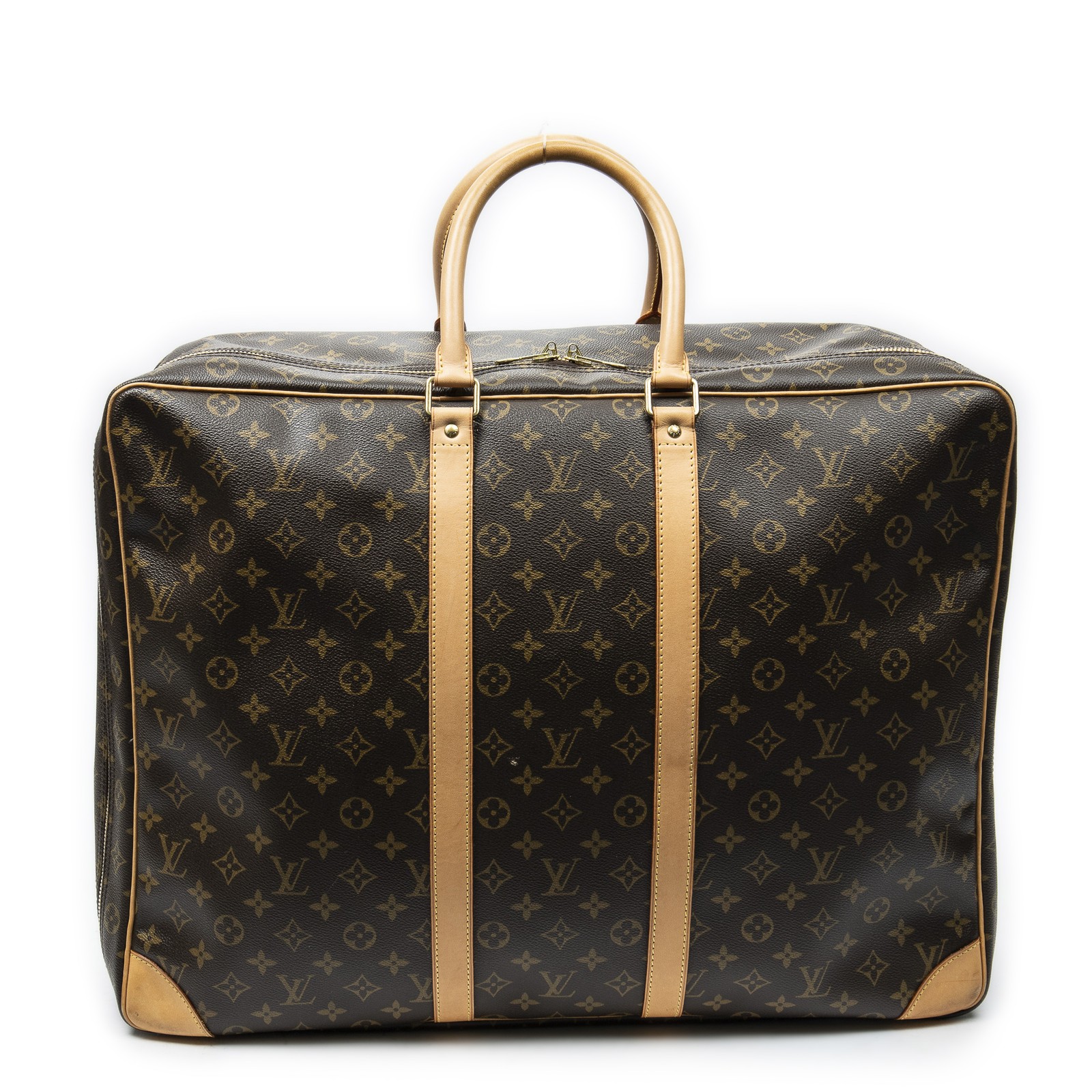 Louis Vuitton Brown Sirius 55 Travel Bag Monogram Canvas