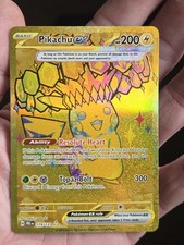 Pokémon TCG Evoluzioni Prismatiche Pikachu EX Oro Iper Raro 179/131