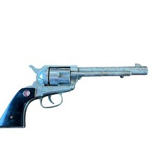 Vintage Nichols Stallion 45 Cap Gun with 6 Bullets 1950s 6 Shooter