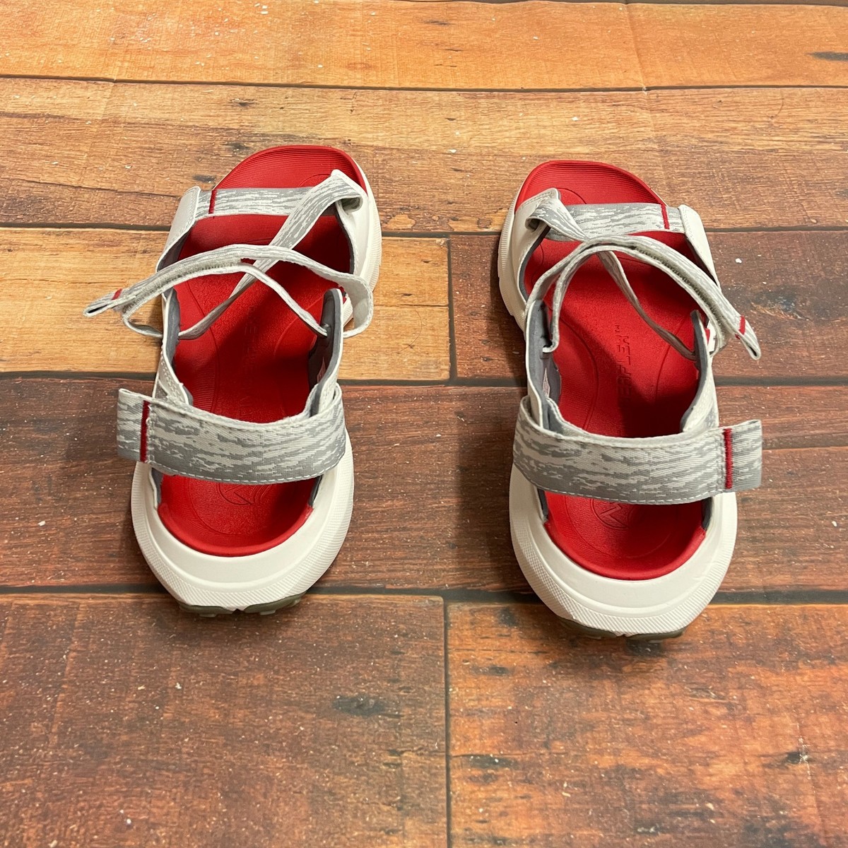 Timberland Motion Dune Backstrap Sandals Men\'s Size 10 White Gray Red New Men main image 4