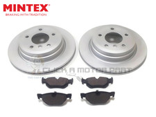 Mintex Rear 2 Brake Discs And Brake Pads New Set For BMW X1 (E84) 2010-2015