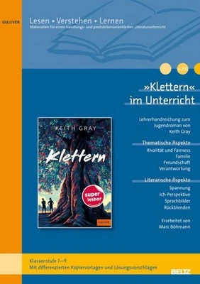 »Klettern« im Unterricht: Differenzierte Materialien zum Jugendroman von Ke ... - Bild 1 von 4