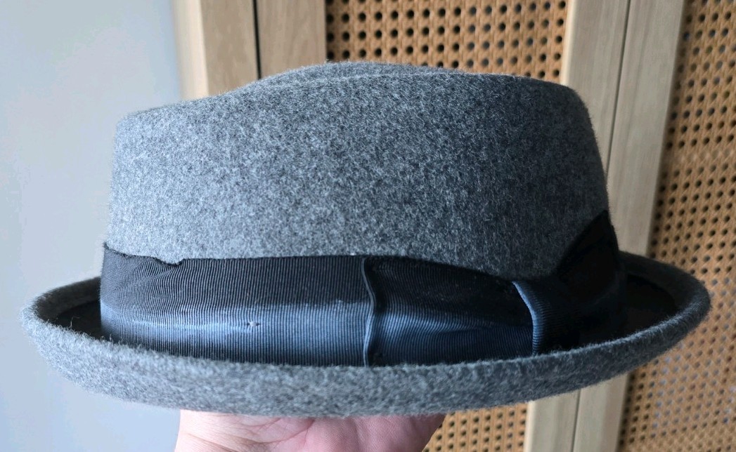 Goorin Bros. Slick Carter Short Brim Wool Felt Porkpie Hat  display picture 2