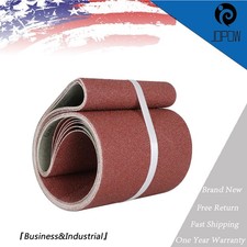 NEW 6PCS Sanding Belts 6x48 in 60 80 120 150 240 400 Grit Belt Sander Sandpaper