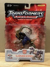 Hasbro Transformers Universe  Longhorn  NEW in Sealed Package w  Minor Card Wear