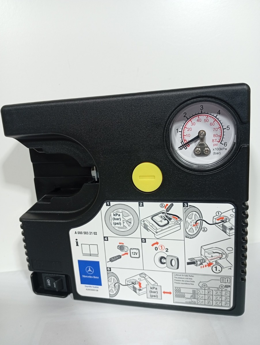 Throttle Actuator Mercedes Tyre Puncture Repair Kit Pump Mobility