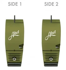 NEW 2025-26 ABEL FLY FISHING LINE NIPPER OLIVE FRONT AND BACK + LANYARD