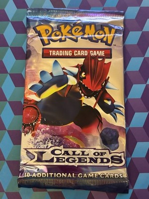 pokemon call of legends booster box 2011 Sealed Pokémon Call Of Legends Booster Packet NEW Rare 10 Cards Per  Pack