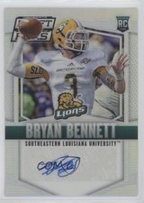 2015 Panini Prizm Collegiate Draft Picks Silver Bryan Bennett #116 Auto 0i21