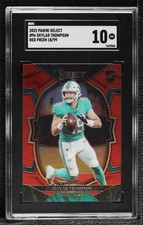 2022 Panini Select Concourse Red Prizm 18/99 Skylar Thompson #96 SGC 10 GEM w6z